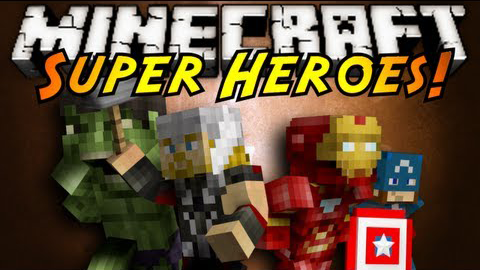 Super Heroes Mod для Minecraft [1.6.2]