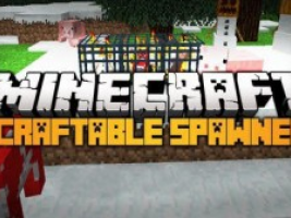 Craftable Spawners Mod для Minecraft [1.6.2]