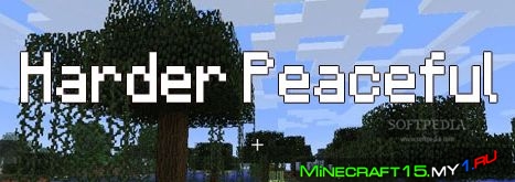 Harder Peaceful Mod для Minecraft [1.7.2]