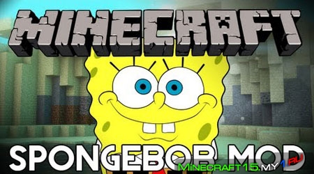 Spongebob Mod для Minecraft [1.4.7]