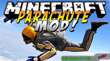Parachute Mod для Minecraft [1.7.2]