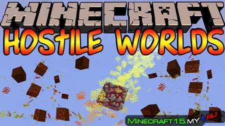 Hostile Worlds Mod для Minecraft [1.5.2]
