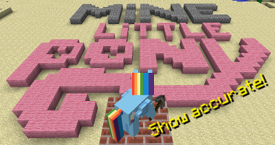 Mine Little Pony Mod для Minecraft [1.5.2]