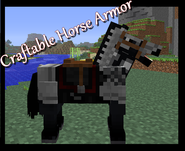 Craftable Horse Armor мод Minecraft [1.6.2]
