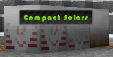CompactSolars мод Minecraft [1.6.2]