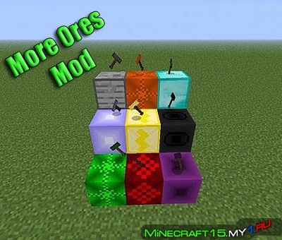 More Ores Mod для Minecraft [1.4.7]