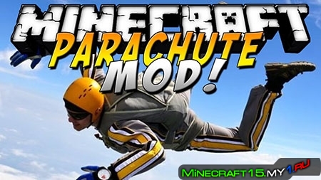 Parachute Mod для Minecraft [1.8.9]
