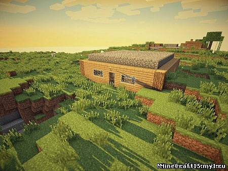 Instant House Mod для Minecraft [1.5]